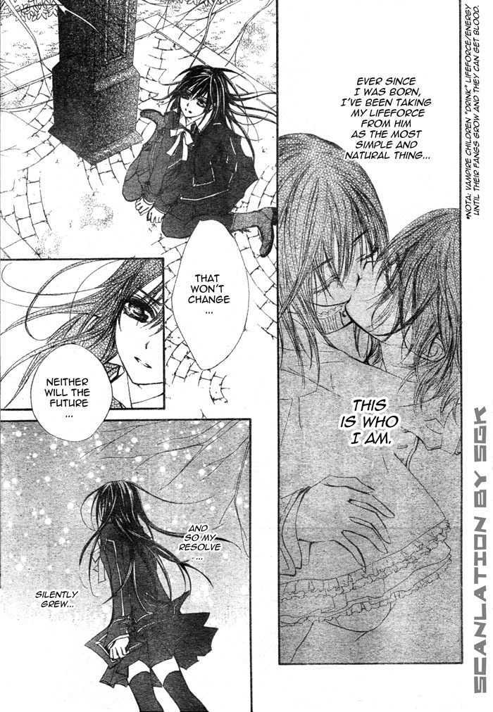 Vampire Knight Chapter 47 page 7 - Chapter 47 : Towards Each of Their Respective Paths
