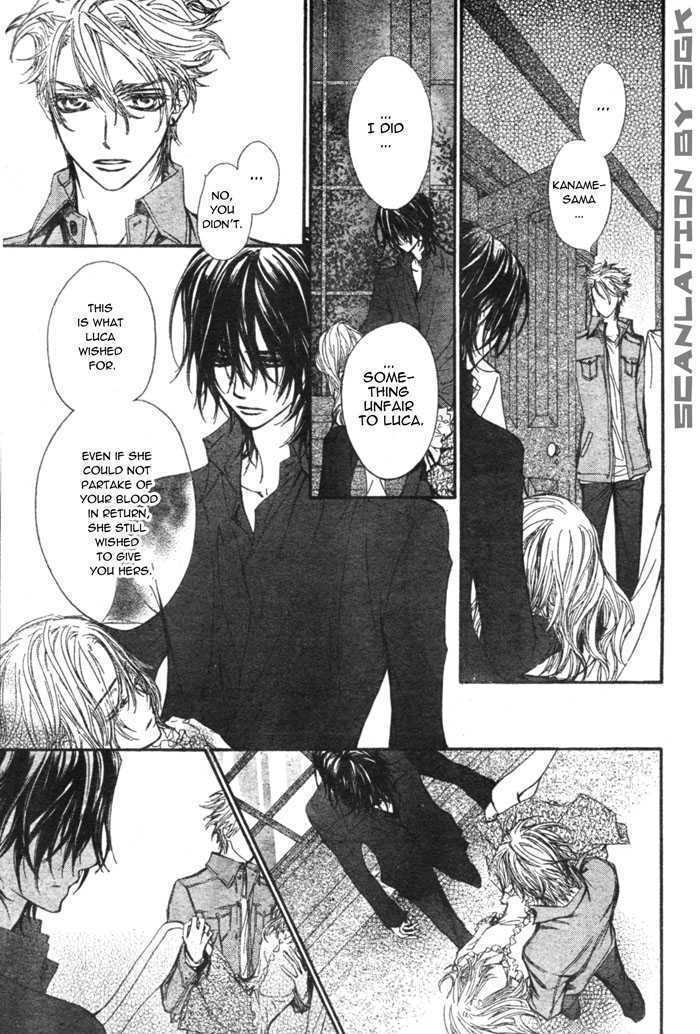 Vampire Knight Chapter 48 page 28 - Chapter 48 : The Wish of the Man with the Unrequited Love