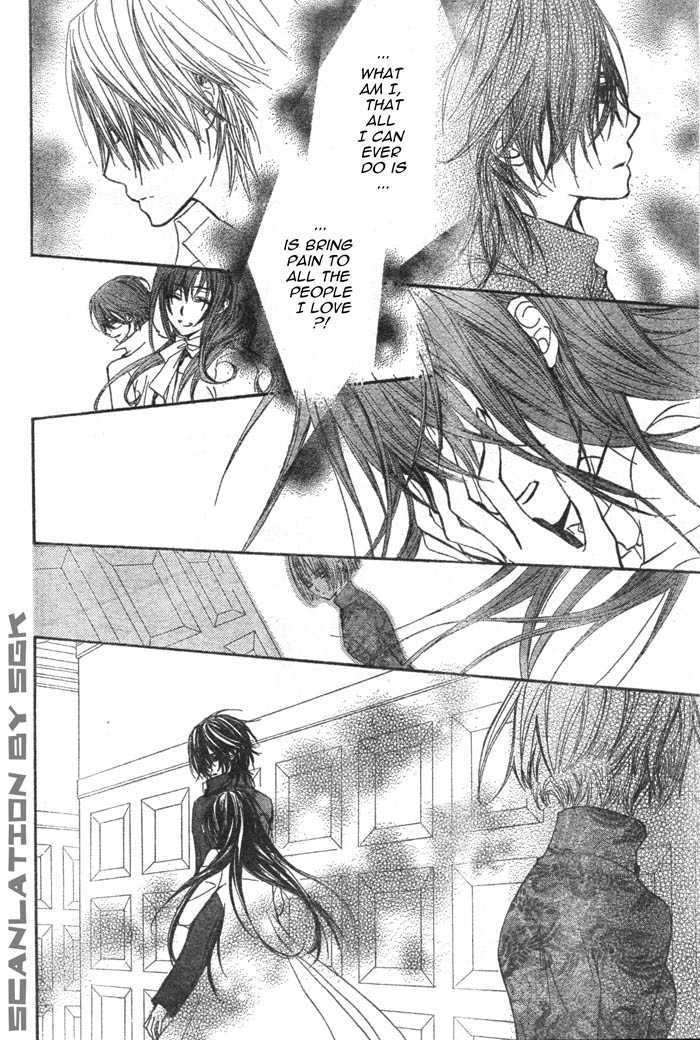 Vampire Knight Chapter 49 page 27 - Chapter 49 : Tonight, I Held You With My Tainted Hands...