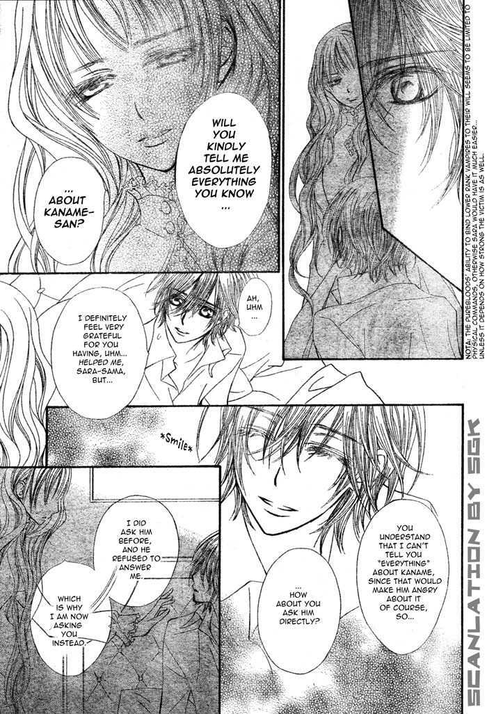 Vampire Knight Chapter 49 page 7 - Chapter 49 : Tonight, I Held You With My Tainted Hands...