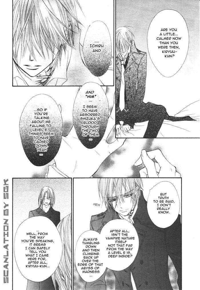 Vampire Knight Chapter 50 page 21 - Chapter 50 : In the Depths of that Dark Forest, Now You...
