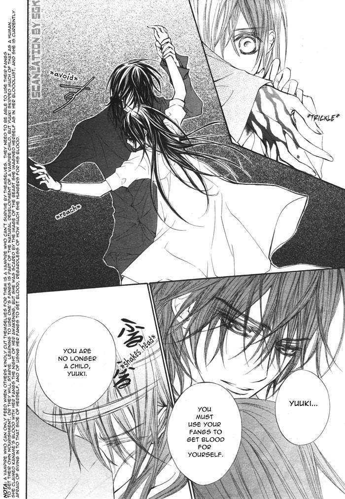 Vampire Knight Chapter 50 page 29 - Chapter 50 : In the Depths of that Dark Forest, Now You...