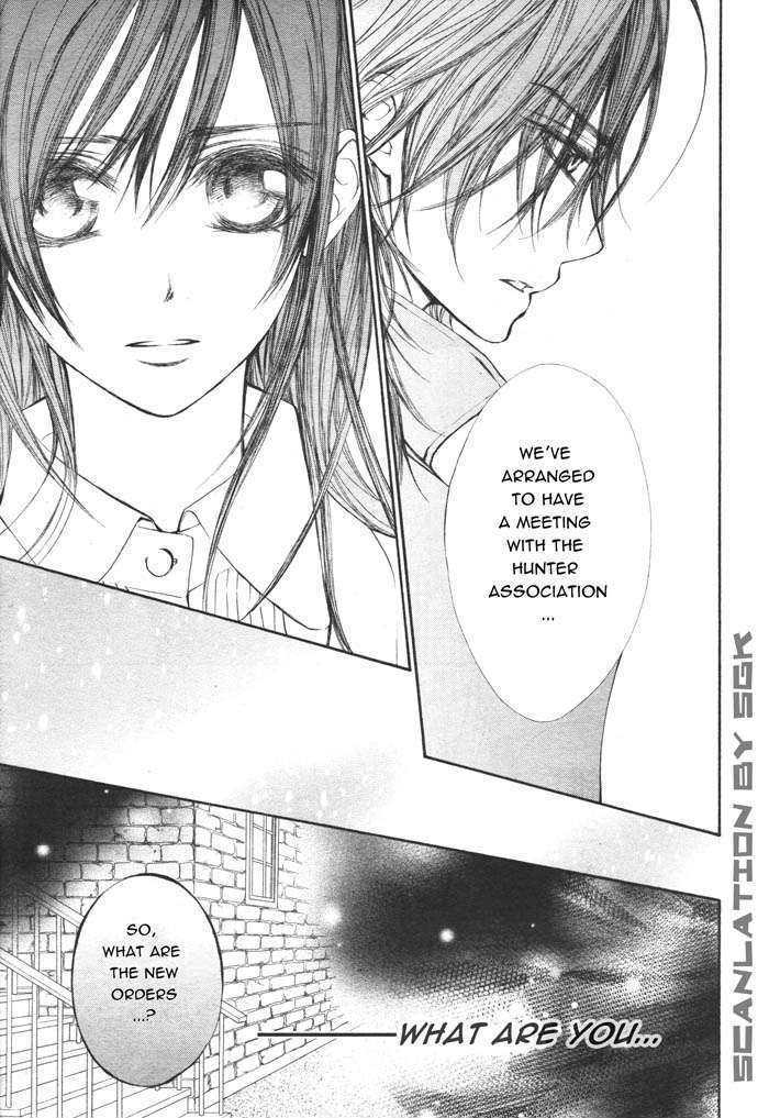 Vampire Knight Chapter 50 page 40 - Chapter 50 : In the Depths of that Dark Forest, Now You...