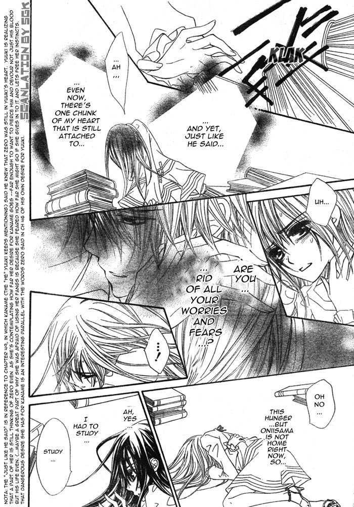 Vampire Knight Chapter 51 page 20 - Chapter 51 : Dilemma