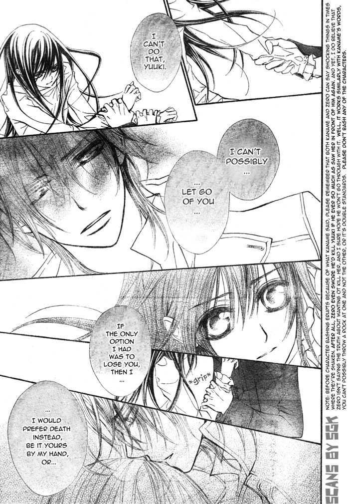 Vampire Knight Chapter 52 page 11 - Chapter 52 : Beasts Madly in Love