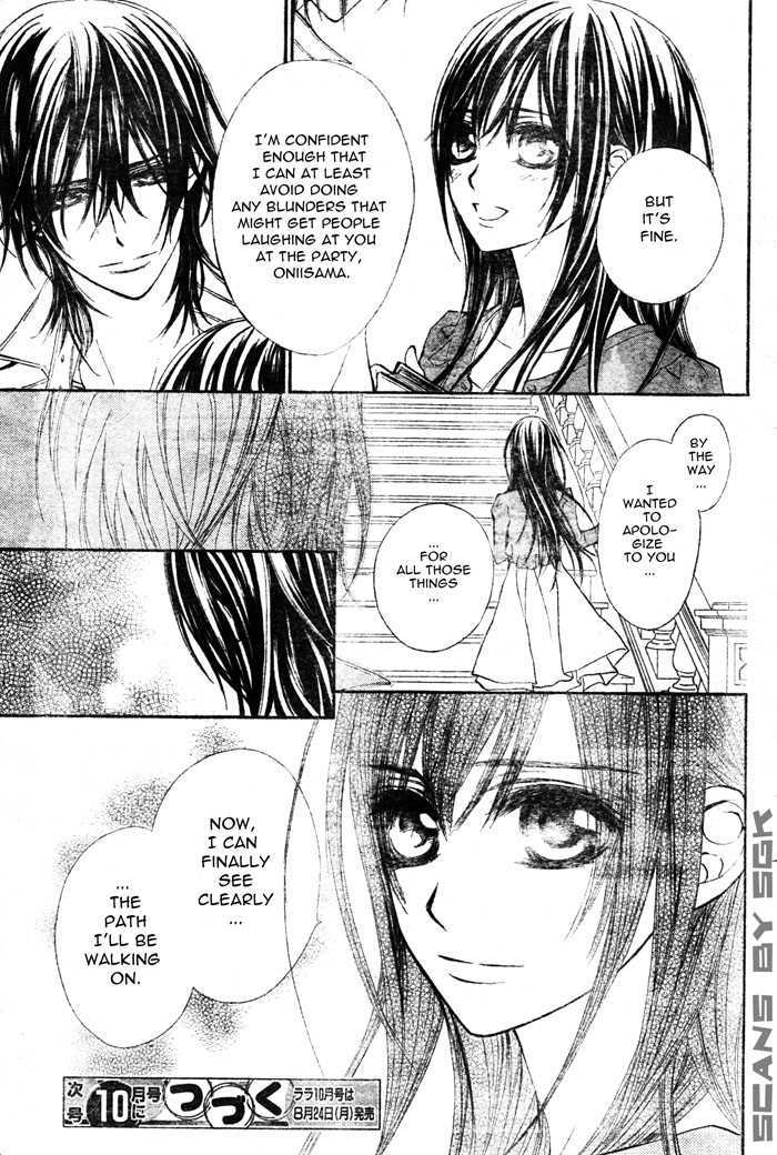 Vampire Knight Chapter 52 page 35 - Chapter 52 : Beasts Madly in Love