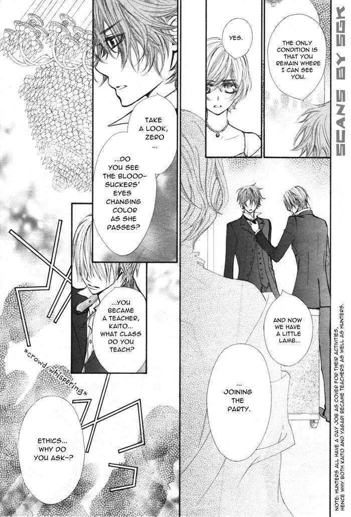 Vampire Knight Chapter 53 page 34 - Chapter 53 : Accidental Encounters