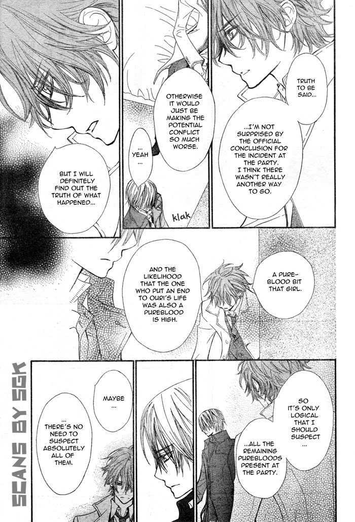 Vampire Knight Chapter 57 page 21 - Chapter 57 : Two Weapons