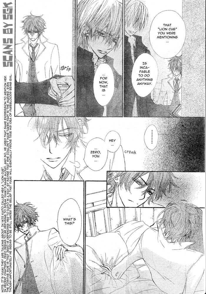 Vampire Knight Chapter 57 page 22 - Chapter 57 : Two Weapons