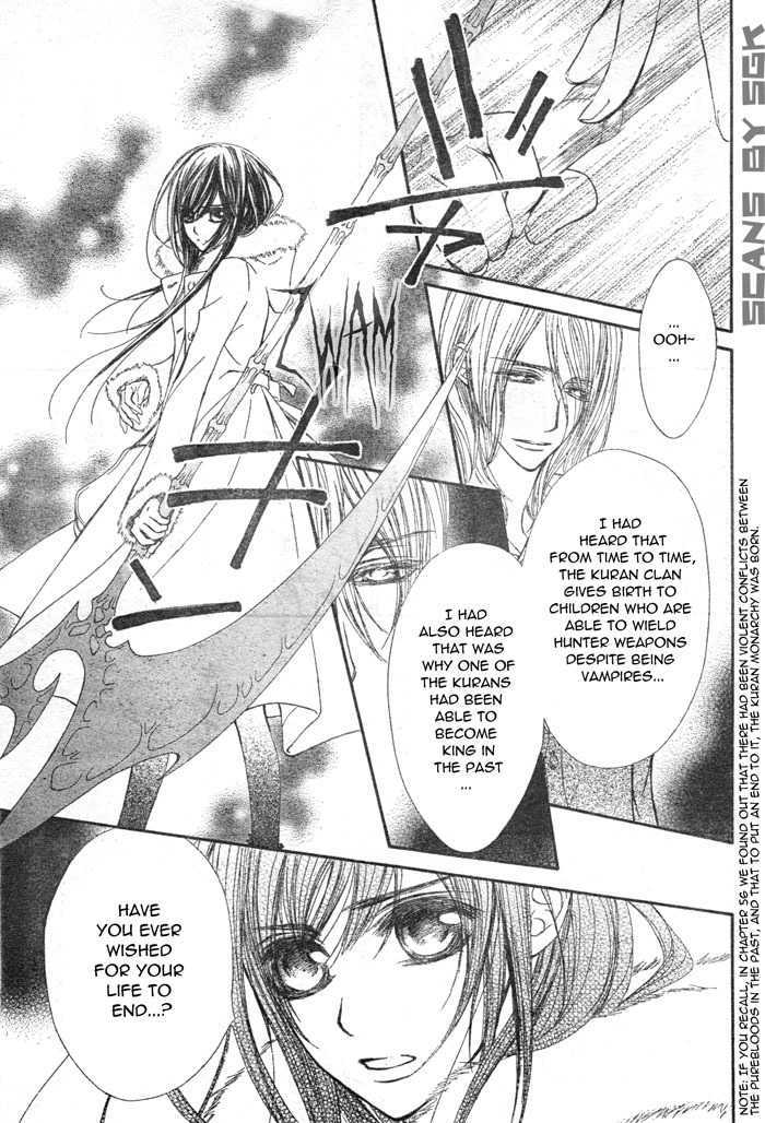 Vampire Knight Chapter 57 page 33 - Chapter 57 : Two Weapons