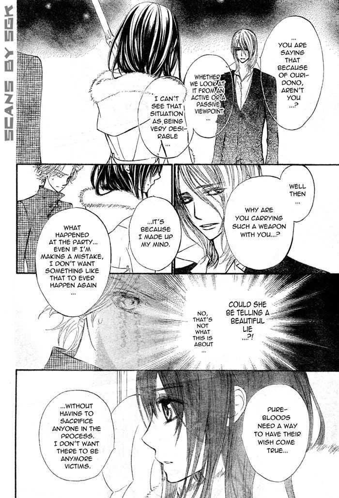 Vampire Knight Chapter 57 page 34 - Chapter 57 : Two Weapons