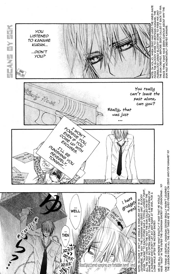 Vampire Knight Chapter 58.2 page 2 - Chapter 58.2