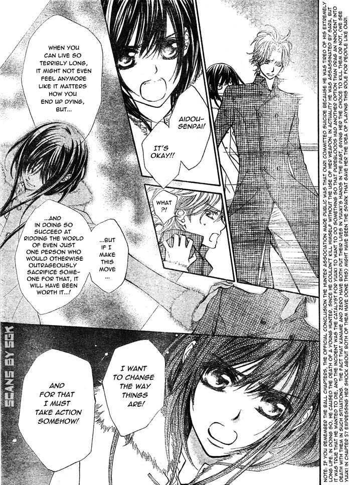 Vampire Knight Chapter 58 page 5 - Chapter 58 : Sacrifice