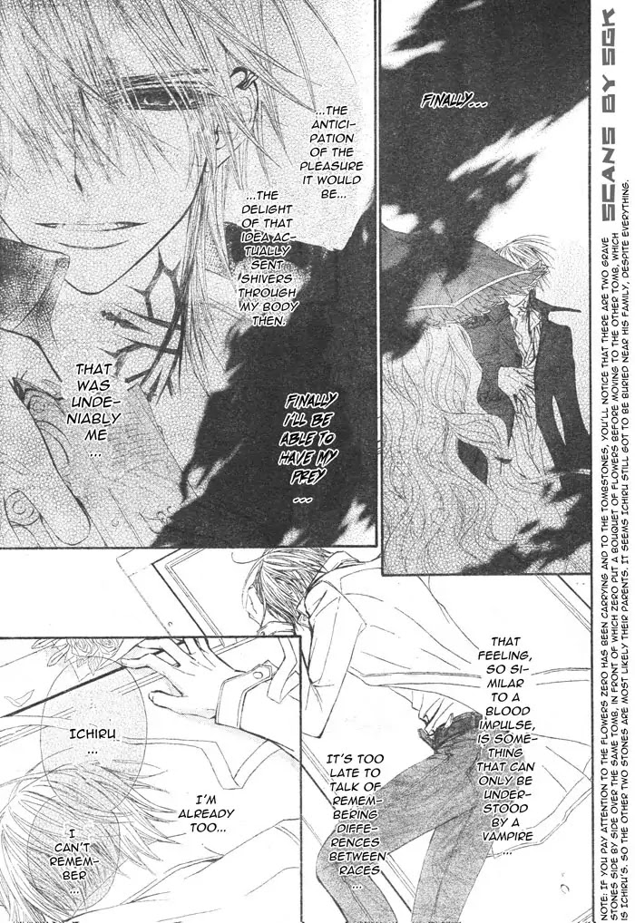 Vampire Knight Chapter 59 page 12 - Chapter 59 : Tombstones