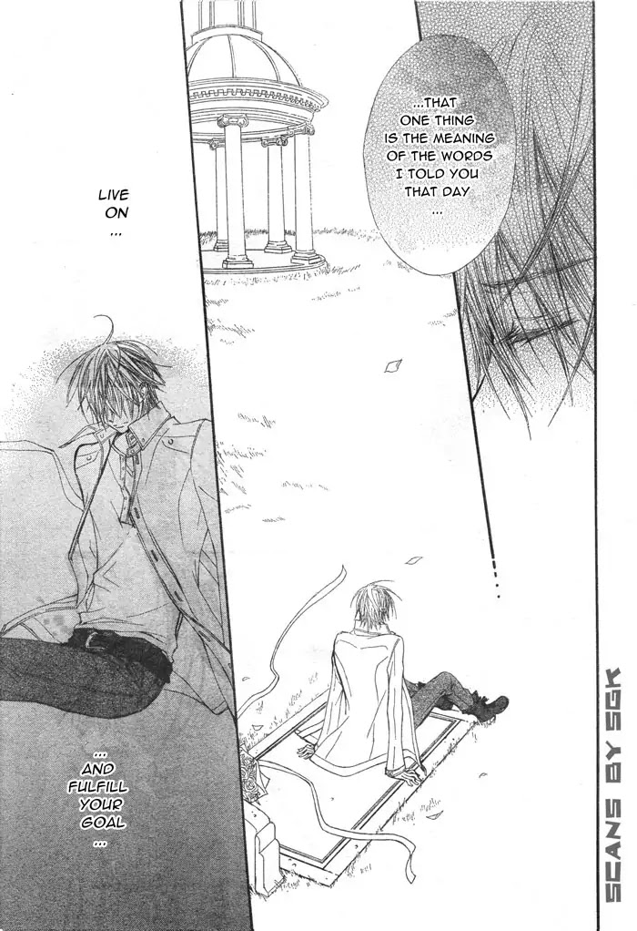 Vampire Knight Chapter 59 page 18 - Chapter 59 : Tombstones