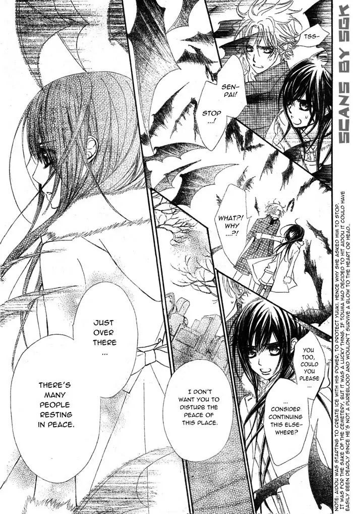 Vampire Knight Chapter 59 page 28 - Chapter 59 : Tombstones