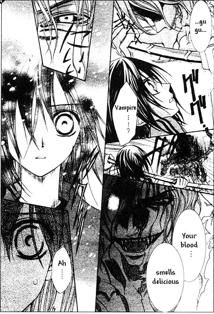 Vampire Knight Chapter 6 page 24 - Chapter 6 : Outside Cross Academy