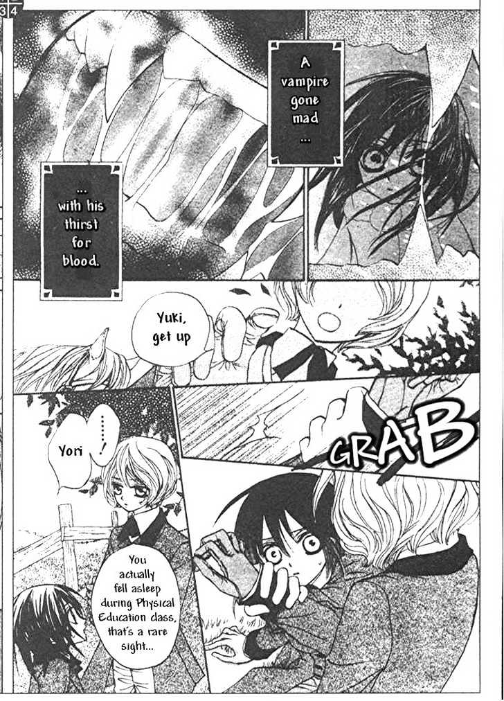 Vampire Knight Chapter 6 page 4 - Chapter 6 : Outside Cross Academy
