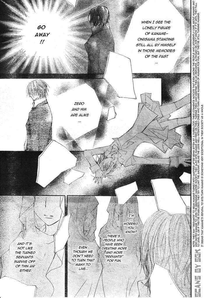Vampire Knight Chapter 62 page 29 - Chapter 62 : Beyond the memories