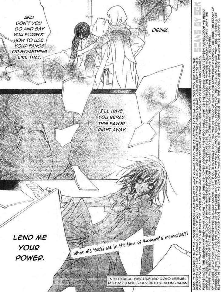 Vampire Knight Chapter 62 page 31 - Chapter 62 : Beyond the memories