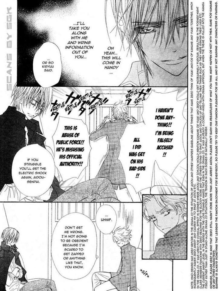 Vampire Knight Chapter 63 page 6 - Chapter 63 : Hunters and Ancestors