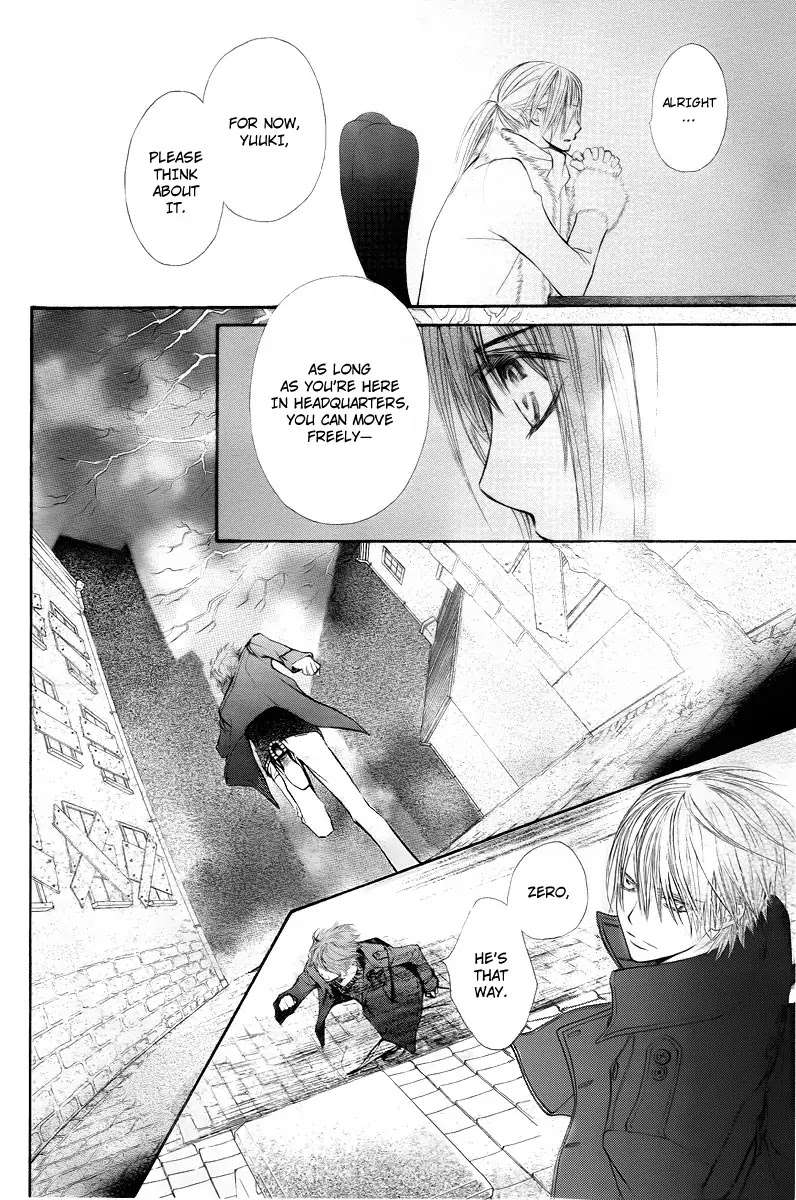 Vampire Knight Chapter 69 page 17 - Chapter 69 : The Kaname And The Prisoner Are...