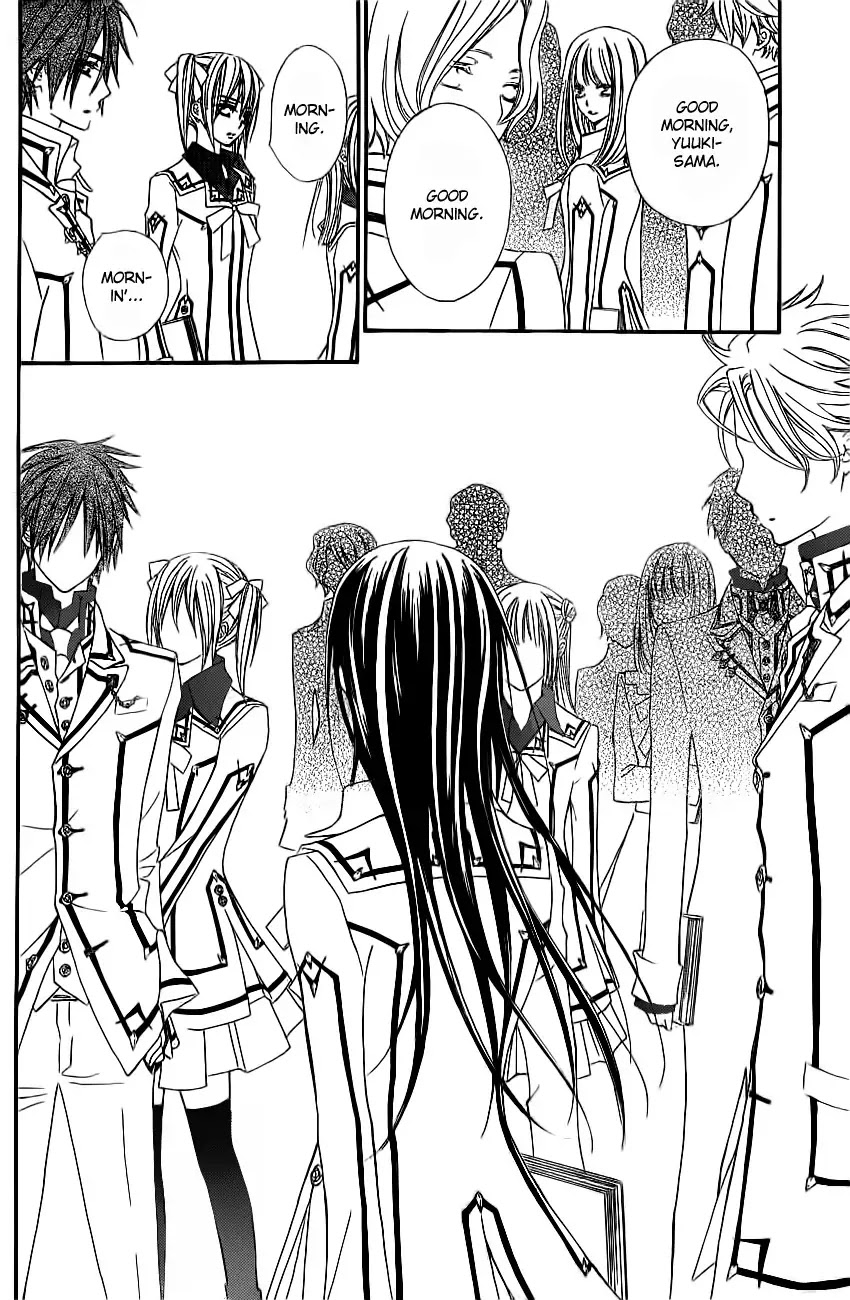 Vampire Knight Chapter 71 page 18 - Chapter 71 : The New Night Classroom