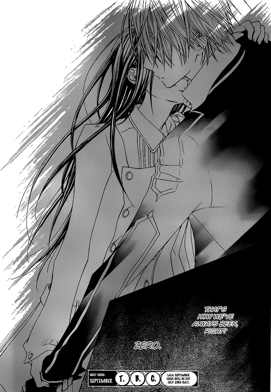 Vampire Knight Chapter 73 page 39 - Chapter 73 : The Relationship with Zero