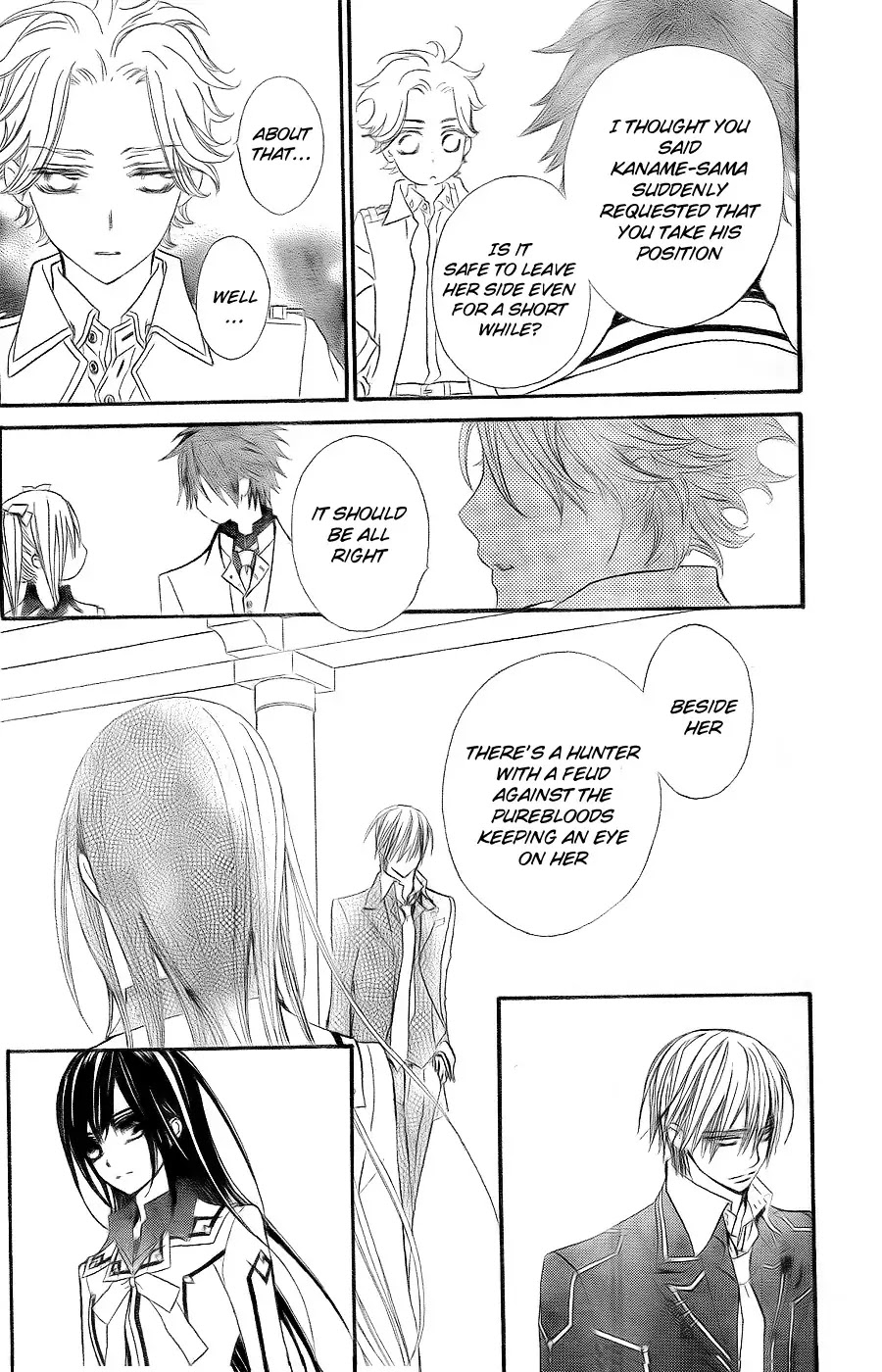 Vampire Knight Chapter 74 page 15 - Chapter 74 : The Pure Blood Vampire's Motive