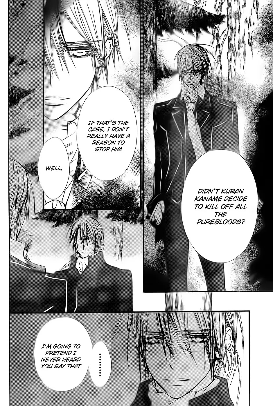 Vampire Knight Chapter 74 page 21 - Chapter 74 : The Pure Blood Vampire's Motive