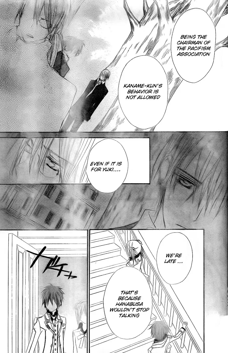 Vampire Knight Chapter 74 page 22 - Chapter 74 : The Pure Blood Vampire's Motive