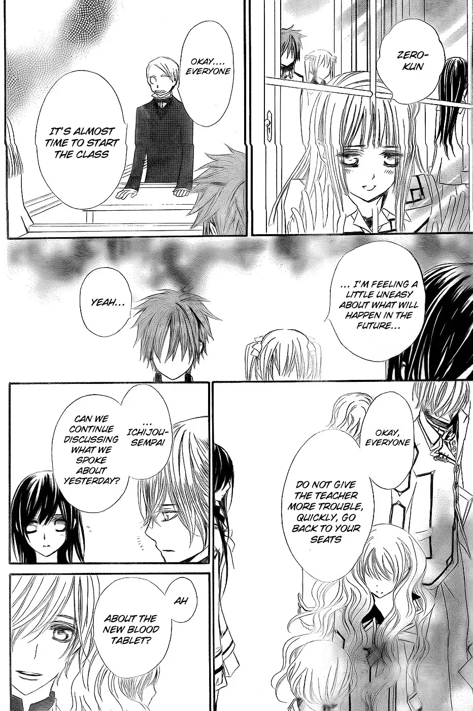 Vampire Knight Chapter 74 page 25 - Chapter 74 : The Pure Blood Vampire's Motive