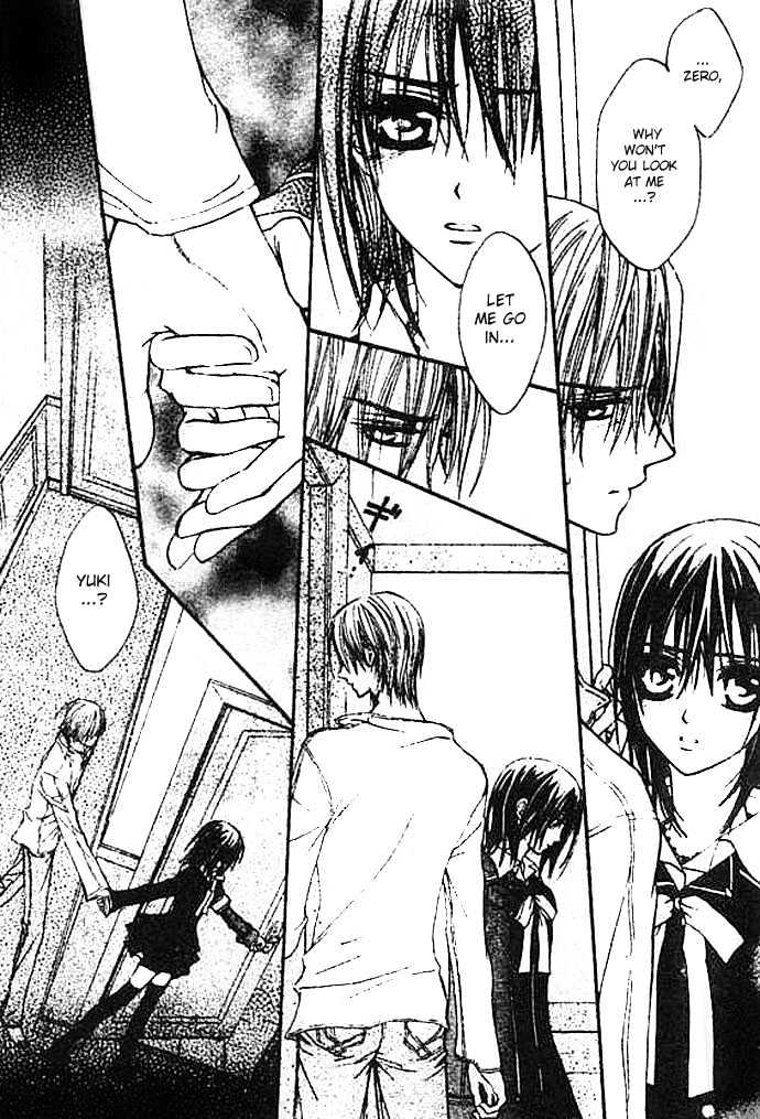 Vampire Knight Chapter 8 page 24 - Chapter 8 : The Forbidden Act
