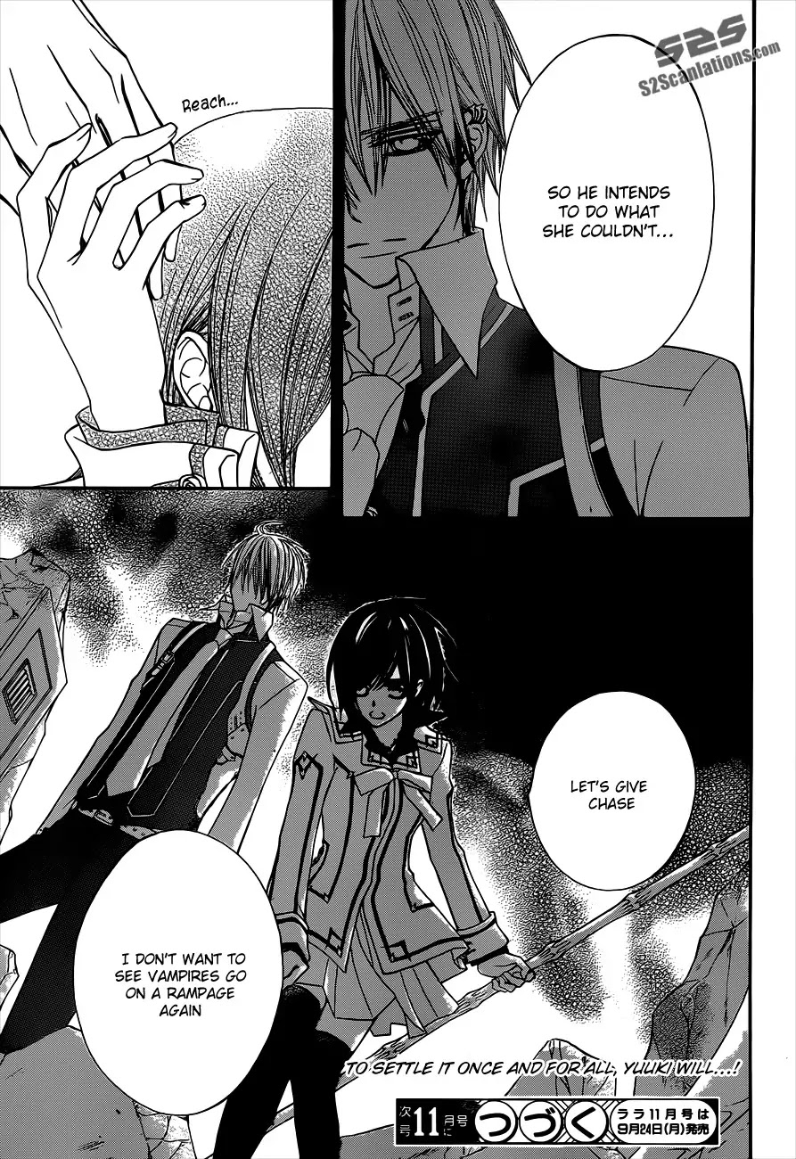 Vampire Knight Chapter 85 page 31 - Chapter 85 : I Will Succeed You