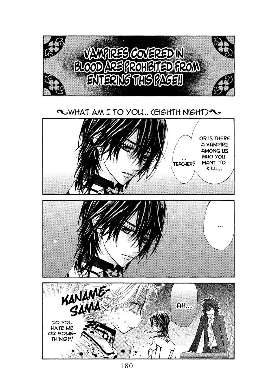 Vampire Knight Chapter 9.7 page 1 - Chapter 9.7