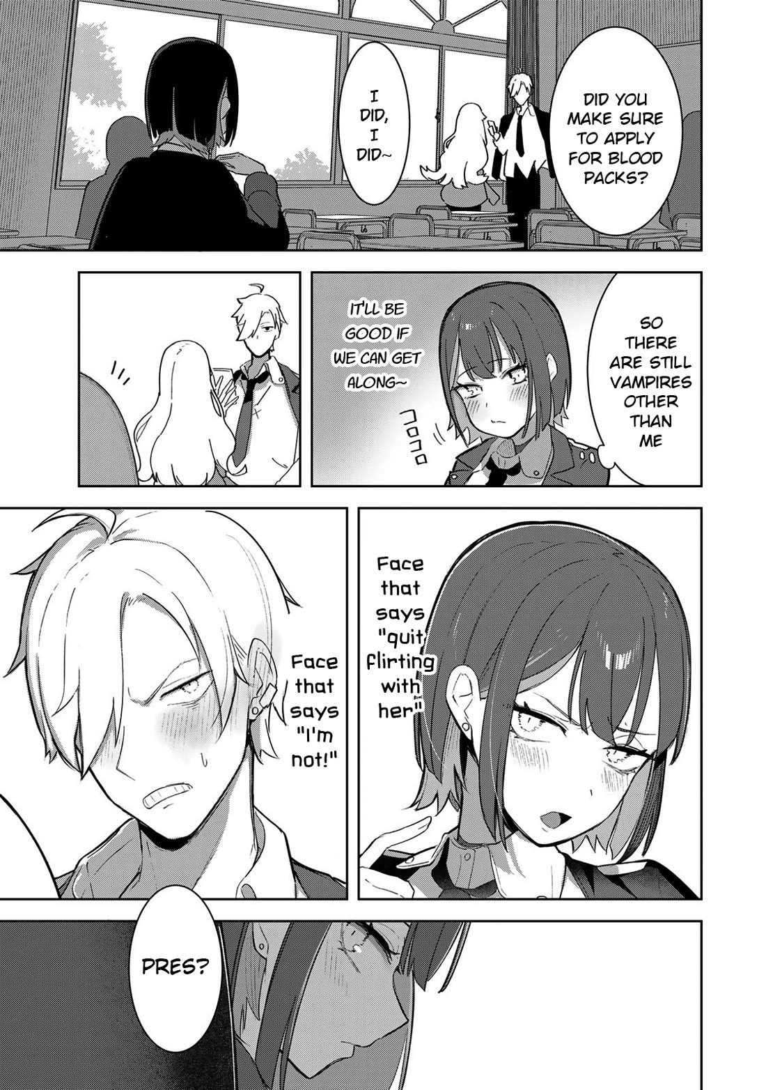 Vampire-san Wants Her (Man's) Blood Taken Chapter 1 page 14 - Chapter 1: ChiToRare