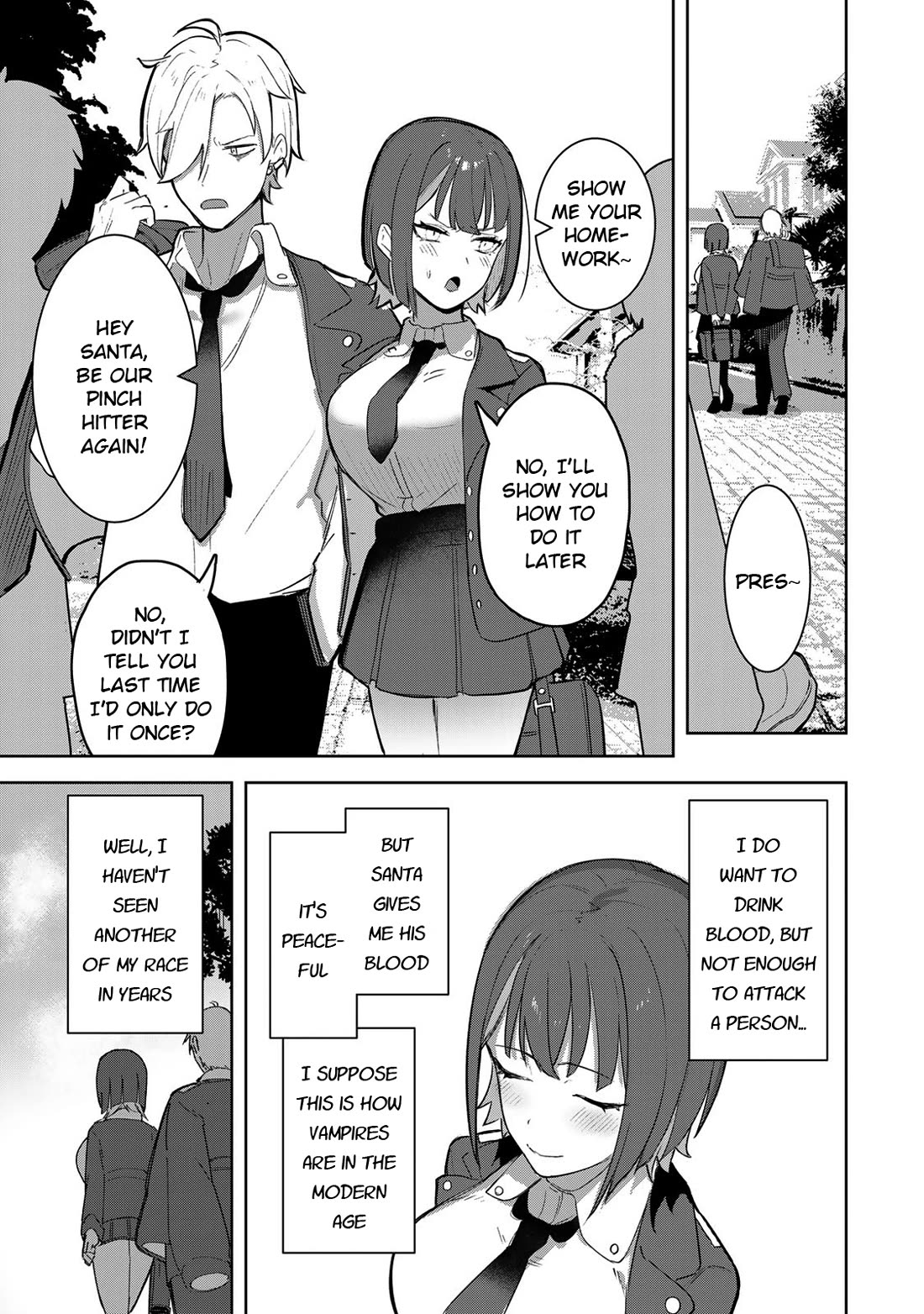 Vampire-san Wants Her (Man's) Blood Taken Chapter 1 page 8 - Chapter 1: ChiToRare