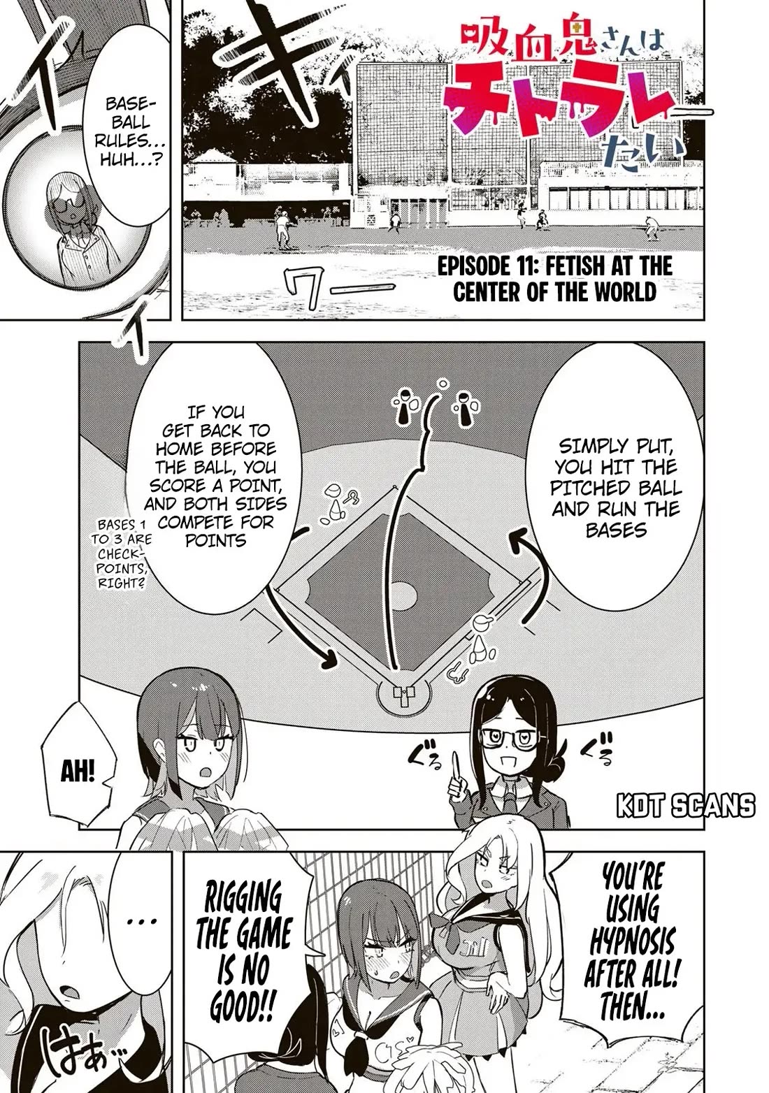 Vampire-san Wants Her (Man's) Blood Taken Chapter 11 page 2 - Chapter 11
