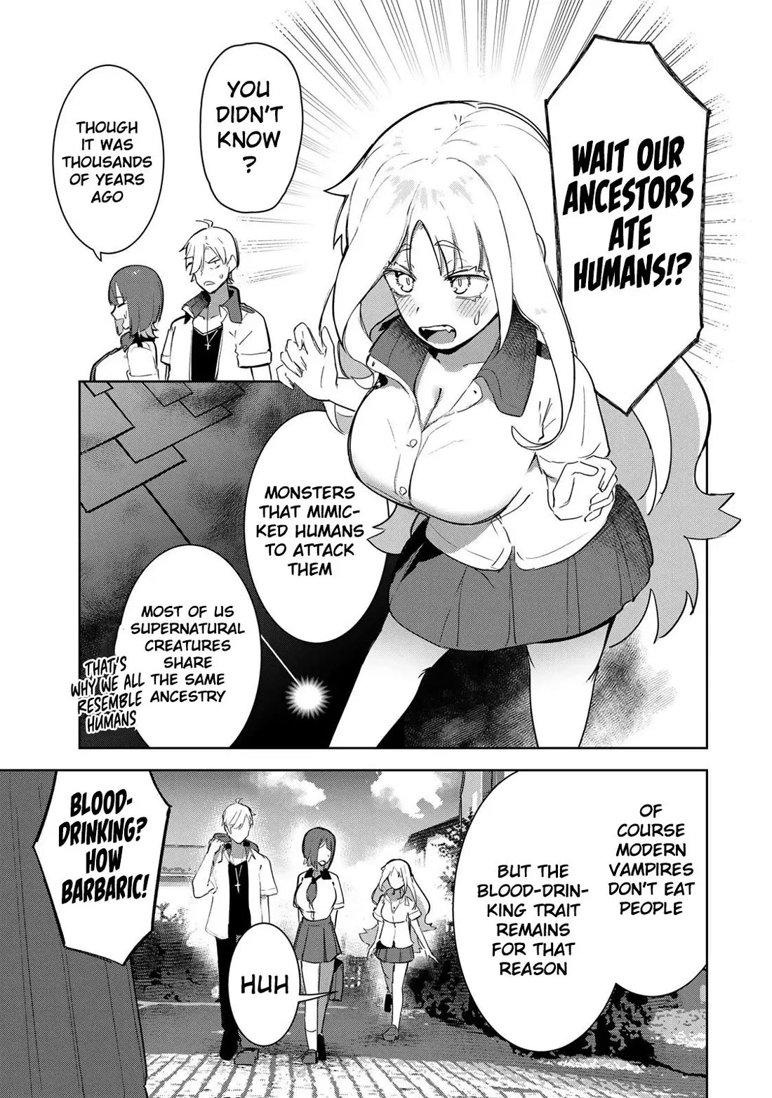 Vampire-san Wants Her (Man's) Blood Taken Chapter 12 page 4 - Chapter 12