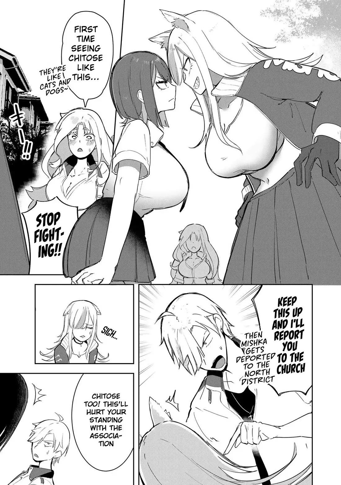 Vampire-san Wants Her (Man's) Blood Taken Chapter 12 page 8 - Chapter 12