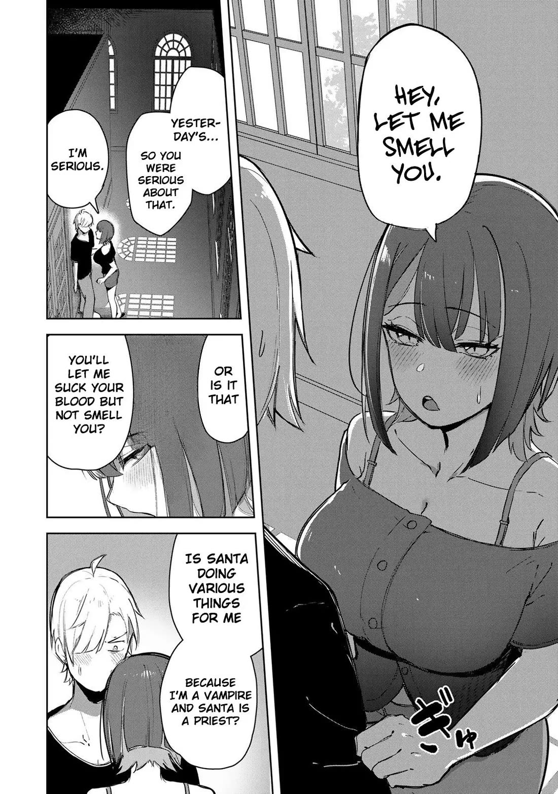 Vampire-san Wants Her (Man's) Blood Taken Chapter 13 page 9 - Chapter 13