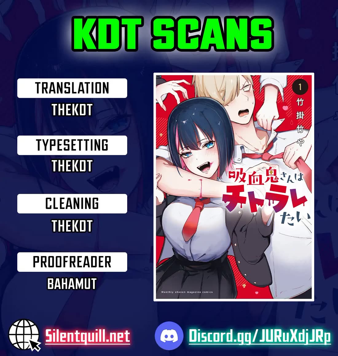 Vampire-san Wants Her (Man's) Blood Taken Chapter 14 page 1 - Chapter 14