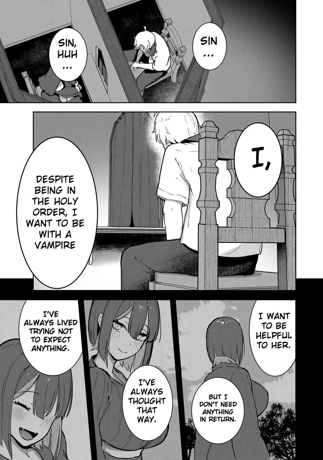 Vampire-san Wants Her (Man's) Blood Taken Chapter 15 page 14 - Chapter 15
