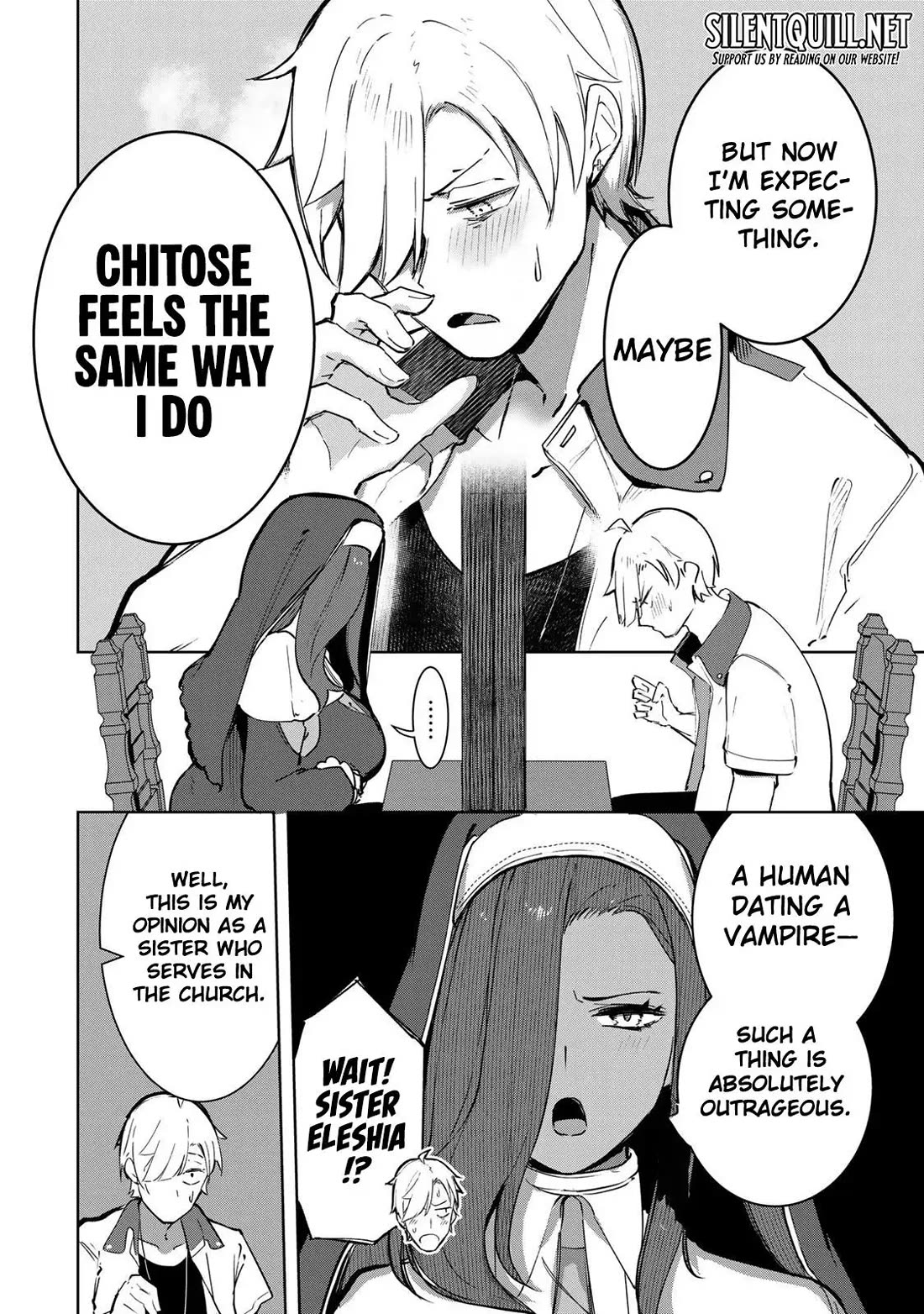 Vampire-san Wants Her (Man's) Blood Taken Chapter 15 page 15 - Chapter 15