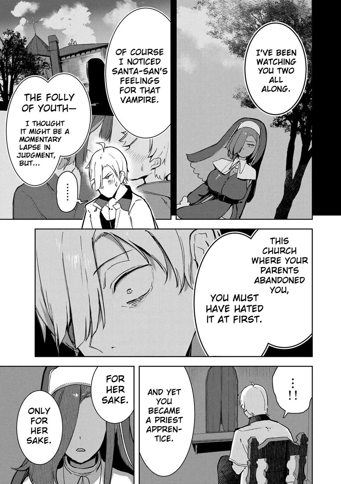 Vampire-san Wants Her (Man's) Blood Taken Chapter 15 page 16 - Chapter 15