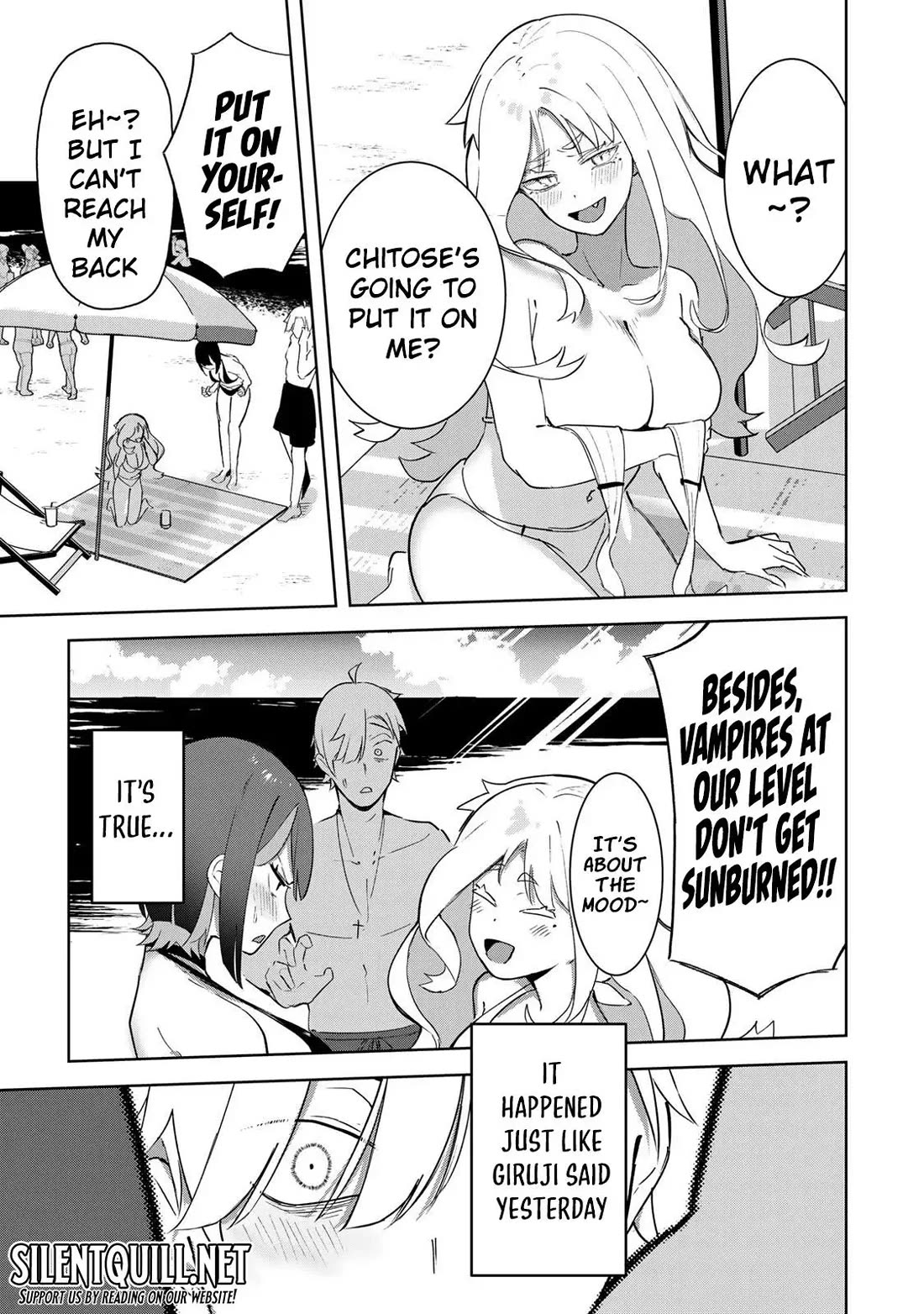 Vampire-san Wants Her (Man's) Blood Taken Chapter 18 page 14 - Chapter 18
