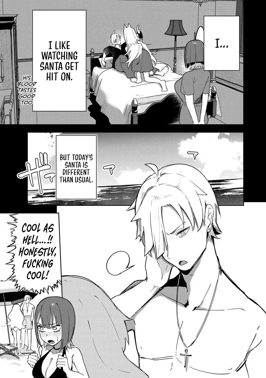 Vampire-san Wants Her (Man's) Blood Taken Chapter 19 page 2 - Chapter 19