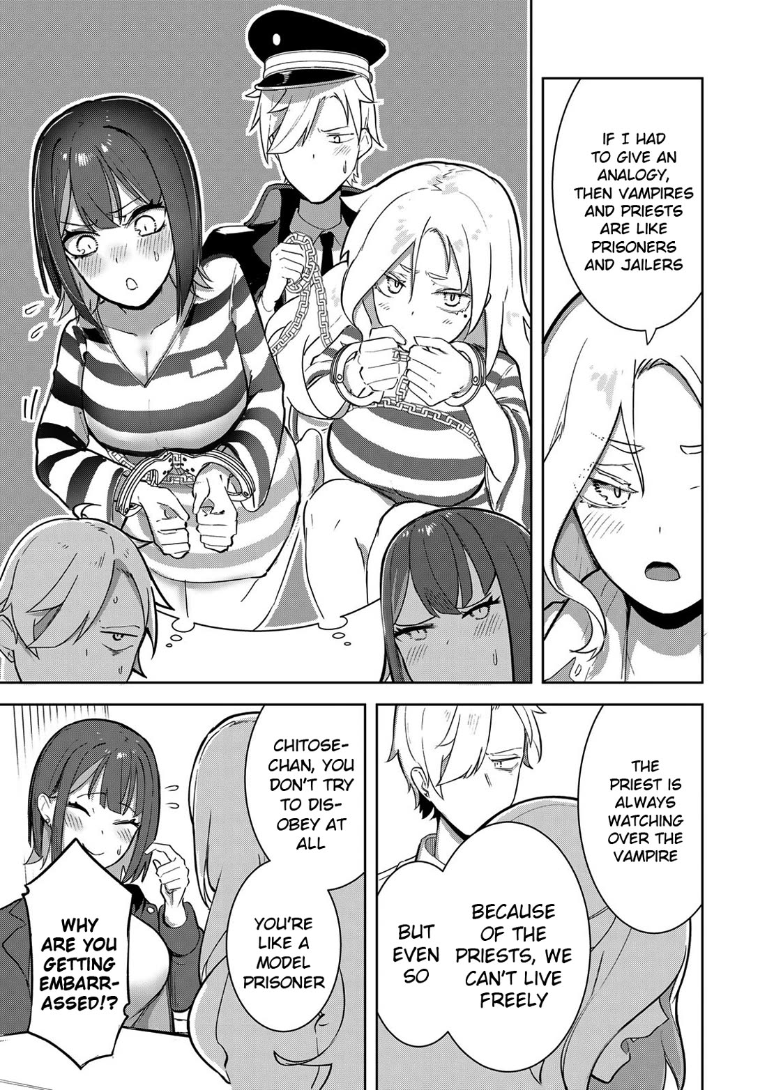 Vampire-san Wants Her (Man's) Blood Taken Chapter 2 page 15 - Chapter 2: Diligence and Kink