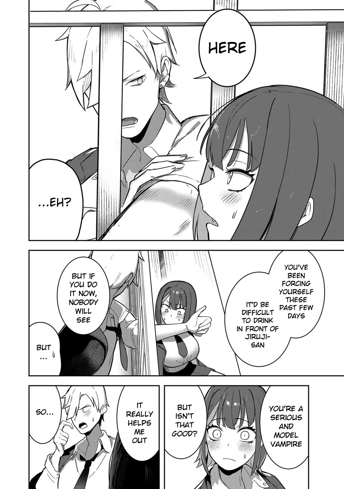 Vampire-san Wants Her (Man's) Blood Taken Chapter 2 page 18 - Chapter 2: Diligence and Kink