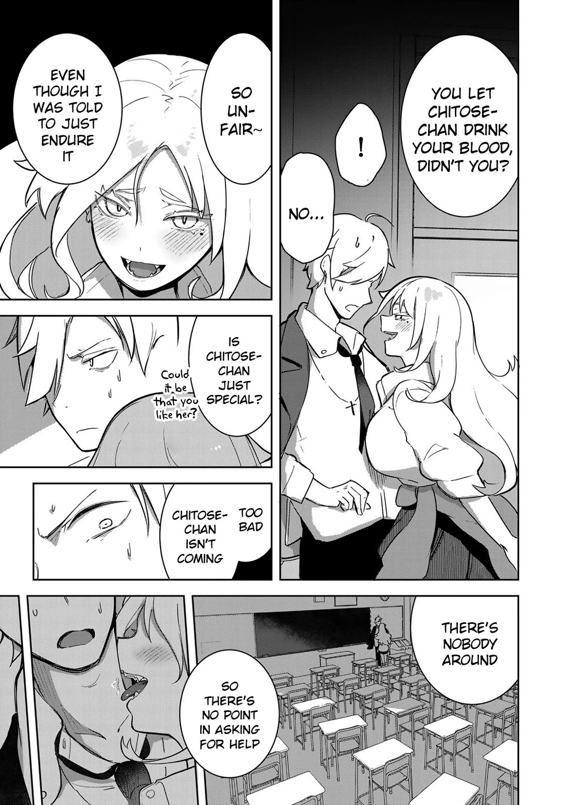 Vampire-san Wants Her (Man's) Blood Taken Chapter 2 page 23 - Chapter 2: Diligence and Kink